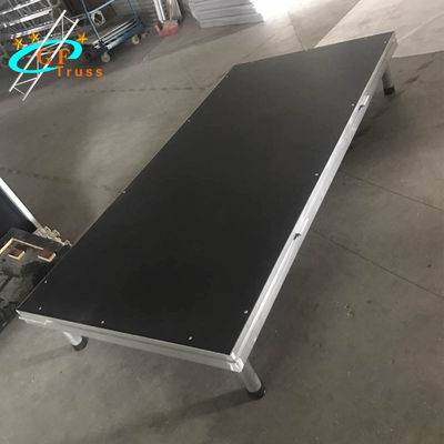 Mobil 4 Ayaklı Alüminyum Kademeli Platform 750KG / Metrekare