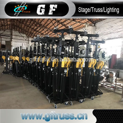 Asın Ses Işık Makas Standı Asansör Işık Kulesi Metal Standı El Krank