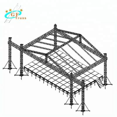 Konser Sahne Cıvatası Alüminyum Aydınlatma Kafes Güvenlik Açıklığı 50 * 3mm Ana Tüp