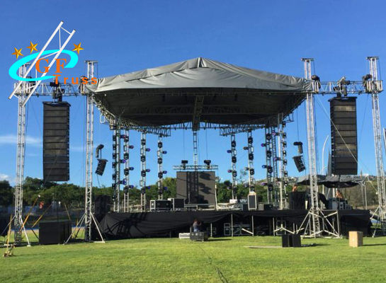 Konser Sahne Cıvatası Alüminyum Aydınlatma Kafes Güvenlik Açıklığı 50 * 3mm Ana Tüp