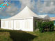 Özelleştirilmiş Kavisli Hafif Hizmet M2 60m Alüminyum Kademeli Makas Çadırı