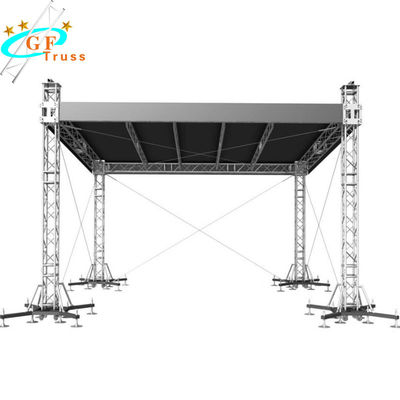 Konser Etkinlikleri için 400 * 400m Alüminyum Çatı Makas Sistemi