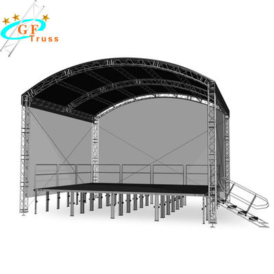 Konser Etkinlikleri için 400 * 400m Alüminyum Çatı Makas Sistemi