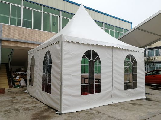 Yırtılmaya Dayanıklı 10 × 20M Alüminyum Düğün Çerçevesi Çadırları 100 Kişi Tutar