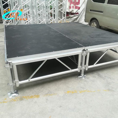 4ft * 8ft taşınabilir sahne platformu, merdivenli kullanılmış sahne platformları