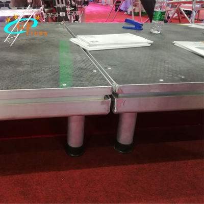 Mobil 4 Ayaklı Alüminyum Kademeli Platform 750KG / Metrekare