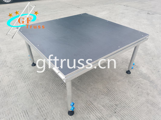 Taşınabilir Konser Alüminyum Sahne Platformu 18mm Kontrplak
