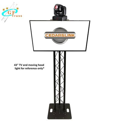 6061-T6 Alüminyum Plazma Aydınlatma Kulesi Makas 50mm Ana Tüp
