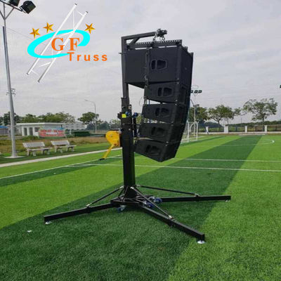 Kaldırma 300kg El Krank Standı Kafes Düğün Tripod Hoparlör Standı