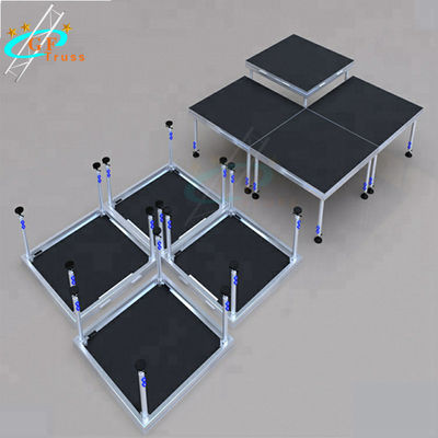 1Mx1M Özel Dış Mekan Alüminyum Taşınabilir Sahne Platformu